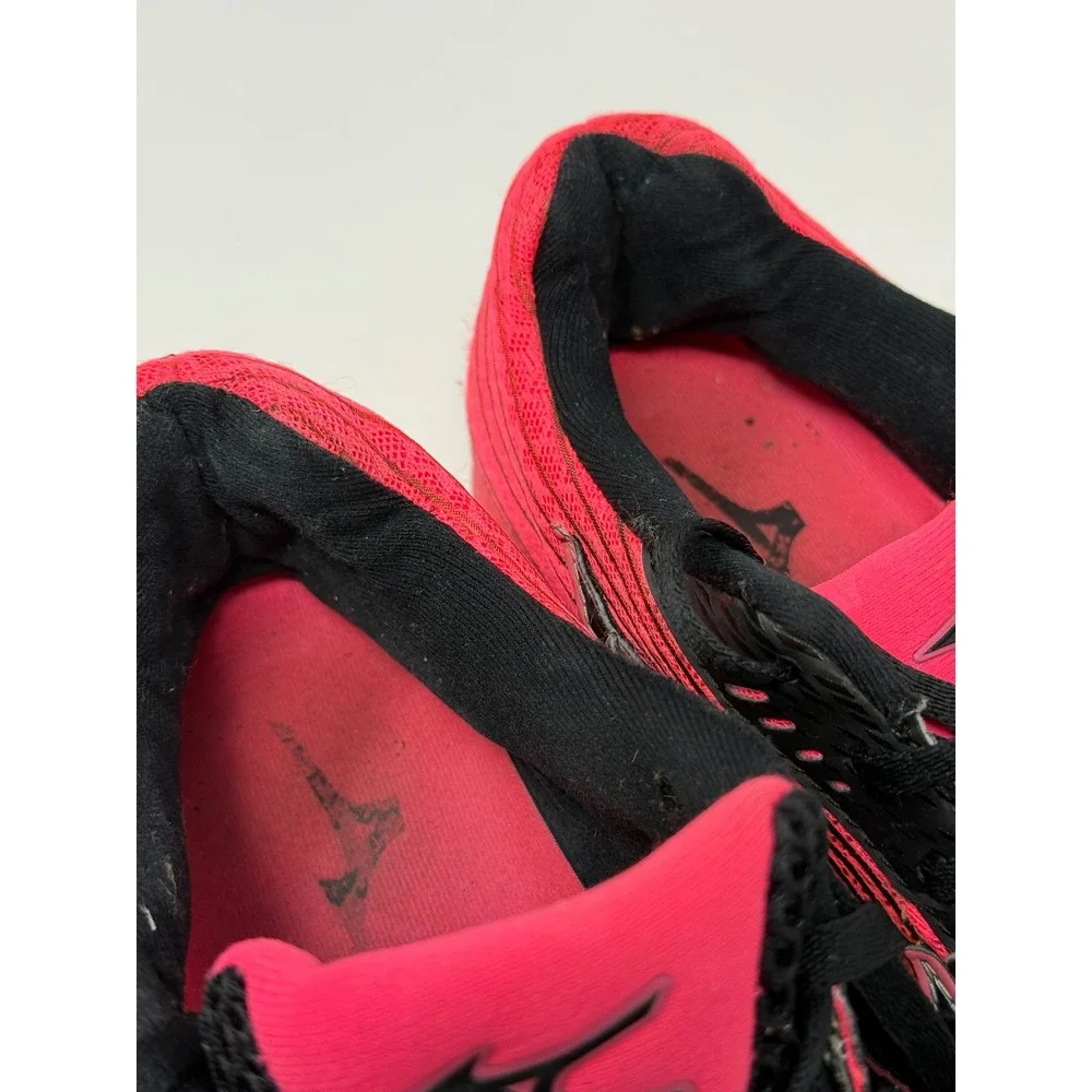 Mizuno Wave Sayonara 4 Running Shoes Size W9.5 Black Pink‎ Women's